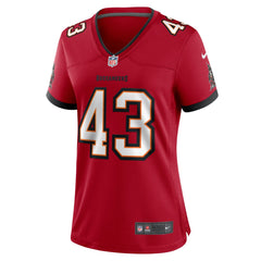 Chris Braswell Tampa Bay Buccaneers Women's Team Game Jersey - Red