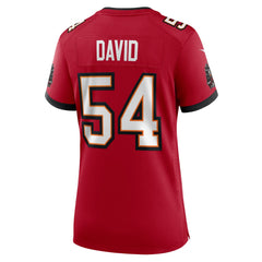 Lavonte David Tampa Bay Buccaneers Women's Team Game Jersey - Red