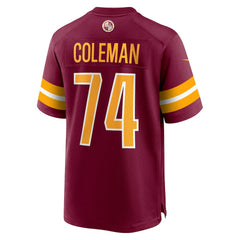 Brandon Coleman Washington Commanders Game Jersey - Burgundy
