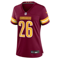 Jeremy McNichols Washington Commanders Women's Team Game Jersey - Burgundy