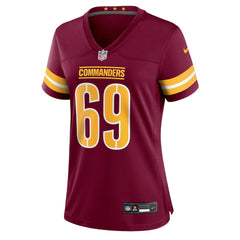 Tyler Ott Washington Commanders Women's Team Game Jersey - Burgundy