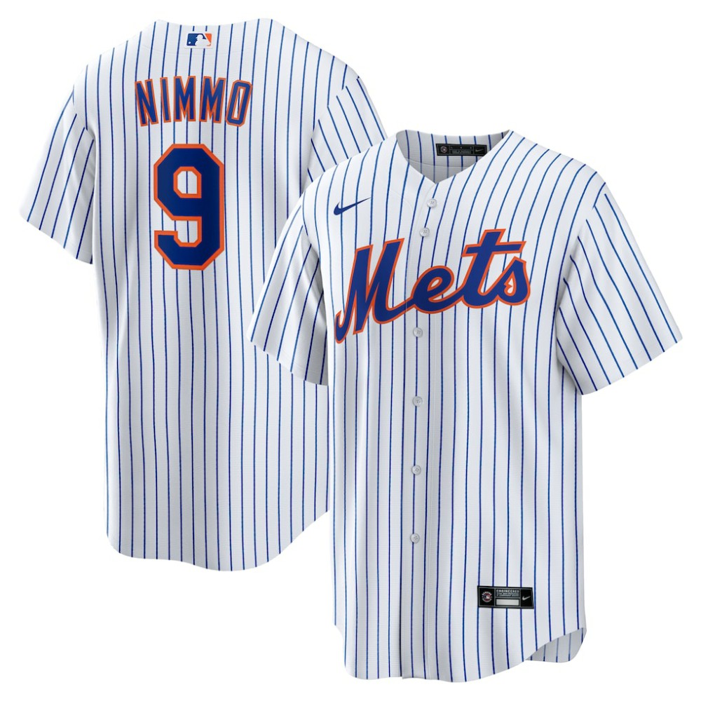 Brandon Nimmo New York Mets Home Replica Jersey White | Nike