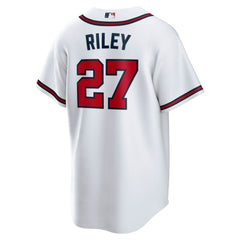 Austin Riley Atlanta Braves Home Replica Player Jersey - White