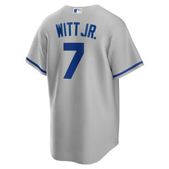 Bobby Witt Jr. Kansas City Royals Road Replica Jersey - Gray
