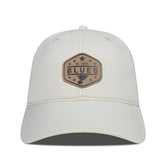 St. Louis Blues Men's Levelwear Faux Leather Patch Unstructured Adjustable Hat Cream