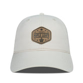Toronto Maple Leafs Men's Levelwear Faux Leather Patch Unstructured Adjustable Hat Cream