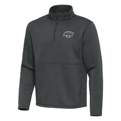 Los Angeles Kings Antigua Twist Quarter-Zip Pullover Jacket Silver