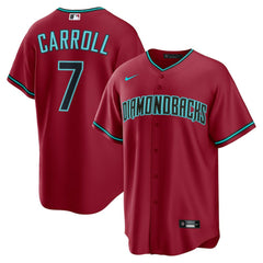 Corbin Carroll Arizona Diamondbacks Alternate 2 Replica Jersey - Red