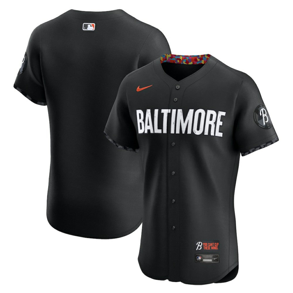 Baltimore Orioles City Connect Elite Jersey Black | Nike