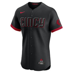 Cincinnati Reds City Connect Elite Jersey - Black