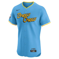 Milwaukee Brewers City Connect Elite Jersey - Powder Blue