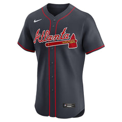 Atlanta Braves Alternate Elite Jersey Navy | Nike