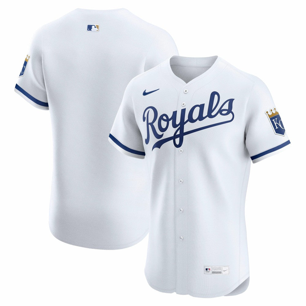 Kansas City Royals Home Elite Jersey - White