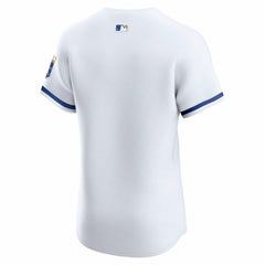 Kansas City Royals Home Elite Jersey - White