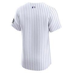 Colorado Rockies Home Elite Jersey - White