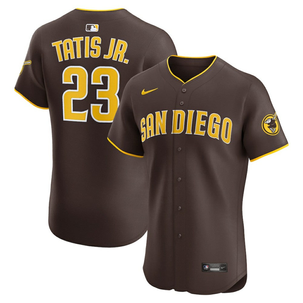 Fernando Tatis Jr. San Diego Padres Road Elite Jersey - Brown