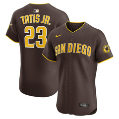 Fernando Tatis Jr. San Diego Padres Road Elite Jersey - Brown