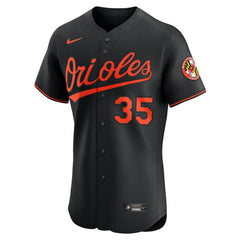 Adley Rutschman Baltimore Orioles Alternate Elite Jersey - Black