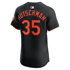 Adley Rutschman Baltimore Orioles Alternate Elite Jersey - Black