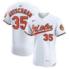 Adley Rutschman Baltimore Orioles Home Elite Jersey - White