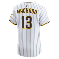 Manny Machado San Diego Padres Home Elite Player Jersey - White