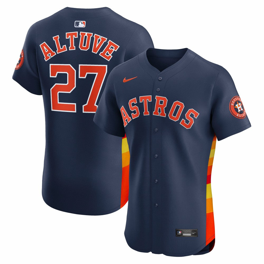 Jose Altuve Houston Astros Alternate 2 Elite Player Jersey Navy | Nike