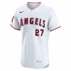 Mike Trout Los Angeles Angels Home ElitePlayer Jersey - White