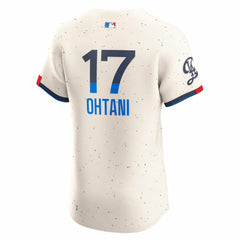 Shohei Ohtani Los Angeles Dodgers City Connect Elite Jersey - Cream