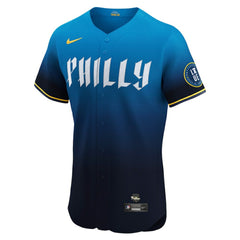 Bryce Harper Philadelphia Phillies City Connect Elite Jersey - Navy