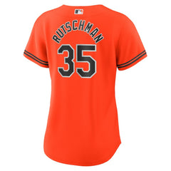 Adley Rutschman Baltimore Orioles Women's Alternate Replica Player Jersey - Orange