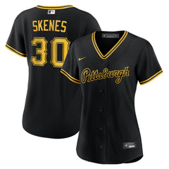 Paul Skenes Pittsburgh Pirates Women's Alternate Replica Player Jersey - Black