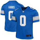 Jahmyr Gibbs Detroit Lions Youth Game Jersey - Blue