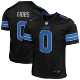 Jahmyr Gibbs Detroit Lions Youth Game Jersey - Black
