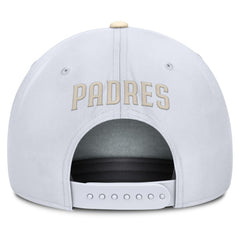 San Diego Padres Pro Performance Snapback Hat White/Cream | Nike