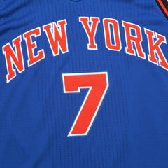 Carmelo Anthony New York Knicks 2010/11 Hardwood Classics Authentic Jersey - Blue