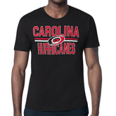 Carolina Hurricanes Starter Mesh Look Team Name T-Shirt Black