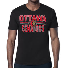 Ottawa Senators Starter Mesh Look Team Name T-Shirt Black
