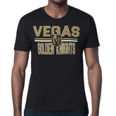 Vegas Golden Knights Starter Mesh Look Team Name T-Shirt Black