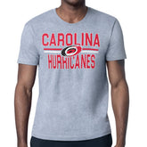 Carolina Hurricanes Starter Mesh Look Team Name T-Shirt Heather Gray
