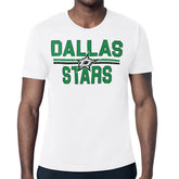 Dallas Stars Starter Mesh Look Team Name T-Shirt White