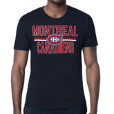 Montreal Canadiens Starter Mesh Look Team Name T-Shirt Navy