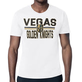 Vegas Golden Knights Starter Mesh Look Team Name T-Shirt White