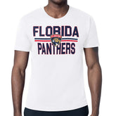 Florida Panthers Starter Team Wordmark & Logo T-Shirt White