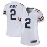 D.J. Moore Chicago Bears Women's Alternate Game Jersey - White