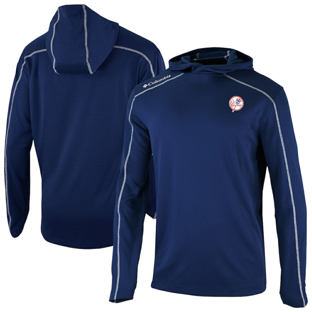 New York Yankees Omni-Wick Shotgun Pullover Hoodie Navy | Columbia