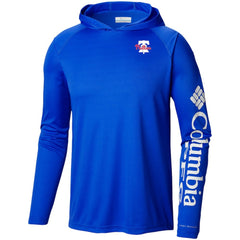 Philadelphia Phillies Omni-Wick Terminal Tackle Raglan Long Sleeve Hoodie T-Shirt Royal | Columbia