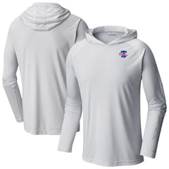 Philadelphia Phillies Omni-Wick Terminal Tackle Raglan Long Sleeve Hoodie T-Shirt White | Columbia