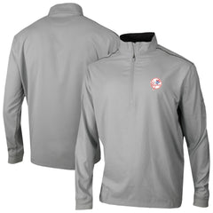 New York Yankees Omni-Wick Bogey's Paradise Quarter-Zip Top Gray | Columbia