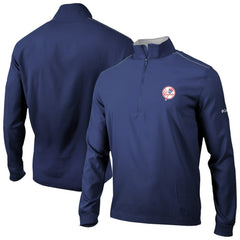 New York Yankees Omni-Wick Bogey's Paradise Quarter-Zip Top Navy | Columbia