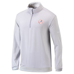 New York Yankees Omni-Wick Even Lie Quarter-Zip Pullover Top Gray | Columbia